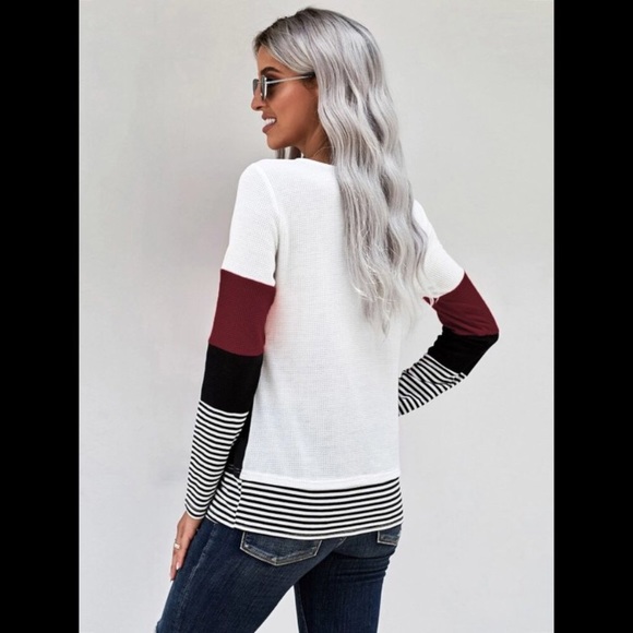 Striped Colorblock long sleeve - Picture 3 of 3